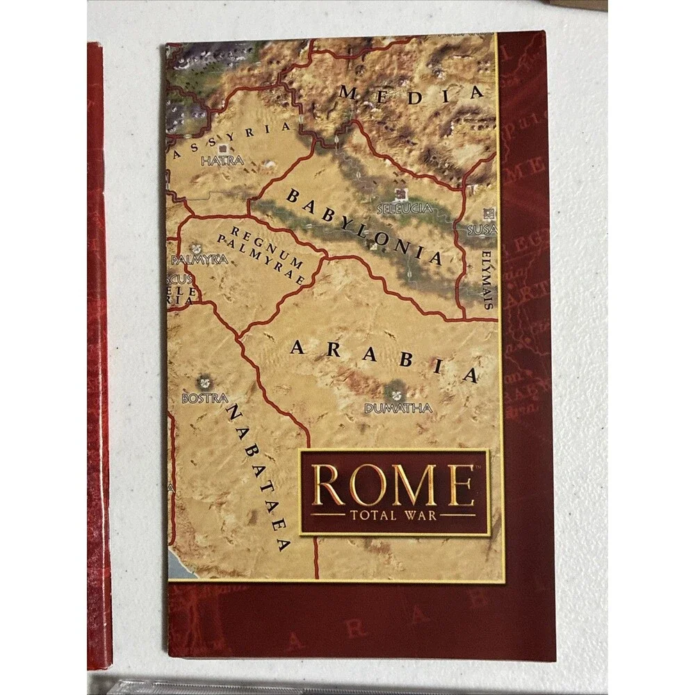 Vintage Y2K PC Windows Strategy Game Rome: Total War 2004